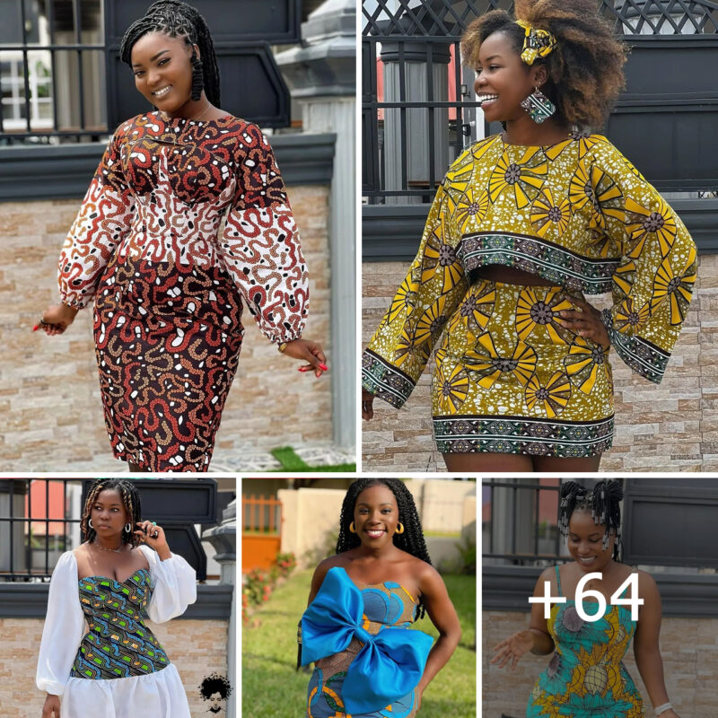 Ankara Harmony: 2024’s Fusion of Tradition and Trend in Women’s Fashion π¨π