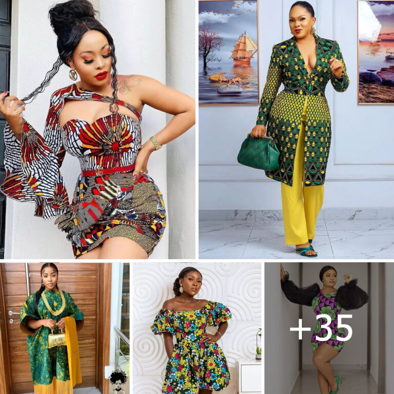 Elegance Redefined: 35 Latest Ankara Gown Styles for Every Occasion in 2024