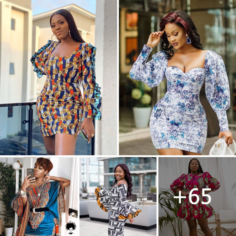 Simplicity Meets Style: 65 Beautiful Simple Ankara Gown Styles for 2024