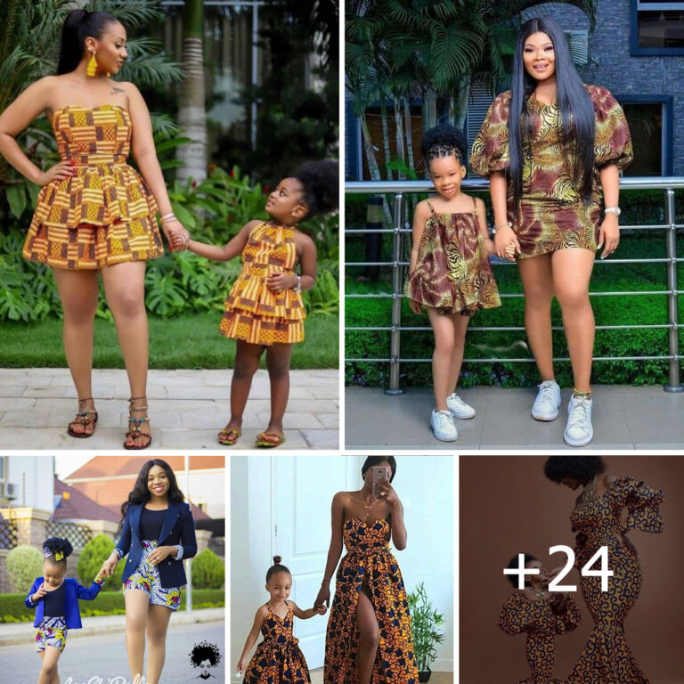 24 Awesome Mother-Daughter Matching Outfits Ideas