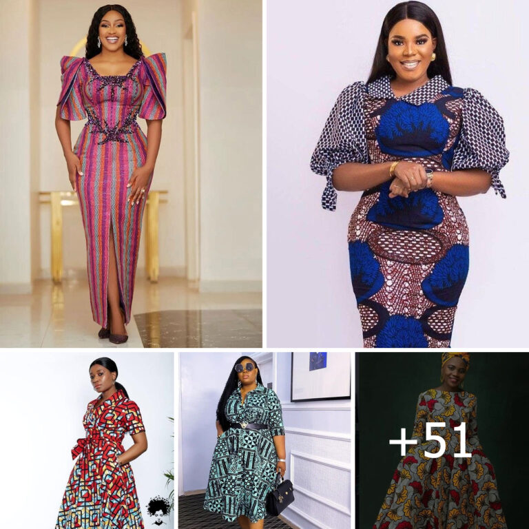 51 Striking Ankara Straight Dress Styles for Women
