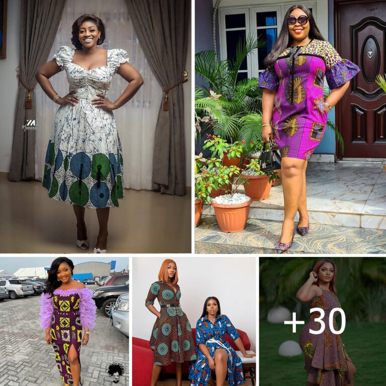 30+ Unique Ankara Gowns 2024 Perfect For Any African Events