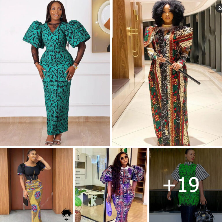 Fascinating Ankara Styles For Fashionable Party Guests.