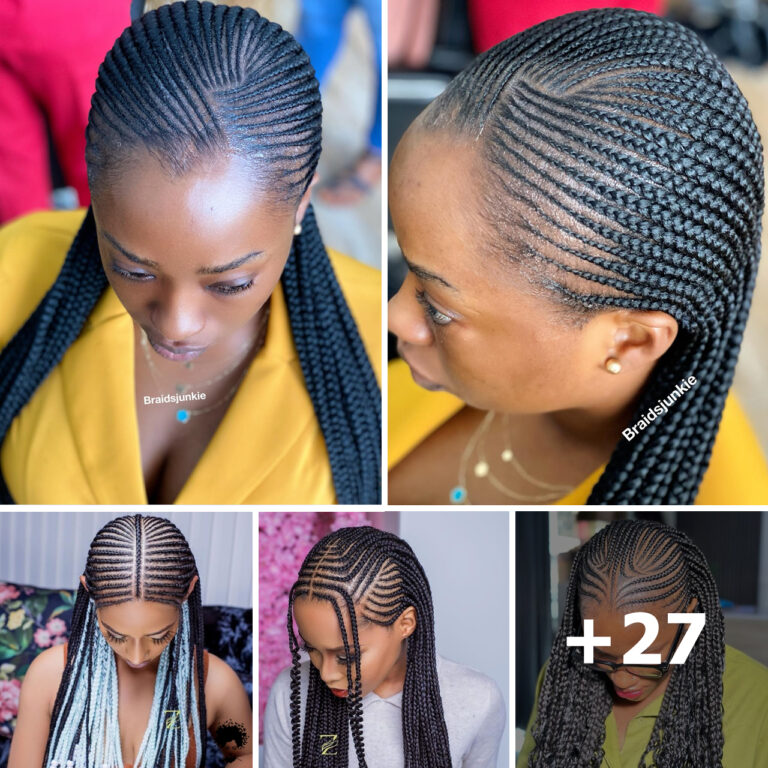 27 Beautiful Cornrow All-Back Styles For 2024