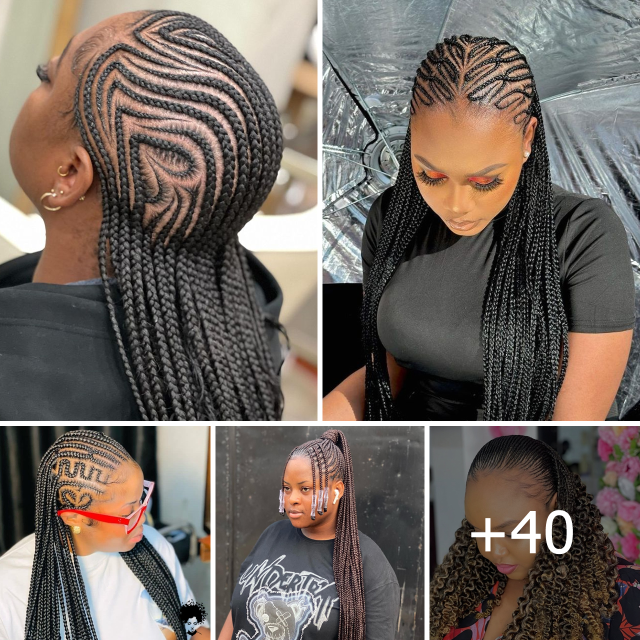 [GALLERY] – Ghana Weaving: An all-time fashion hairstyle