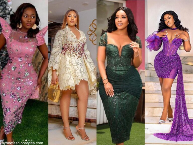 Latest Short Lace Gown Styles for Weddings in 2024