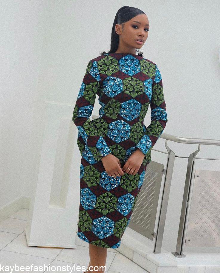 Ankara styles for slim ladies