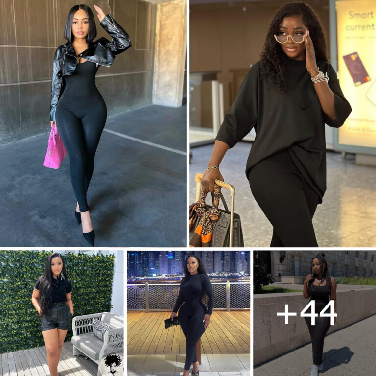 44 Looks for Women Who Love to Wear All-Black Outfits