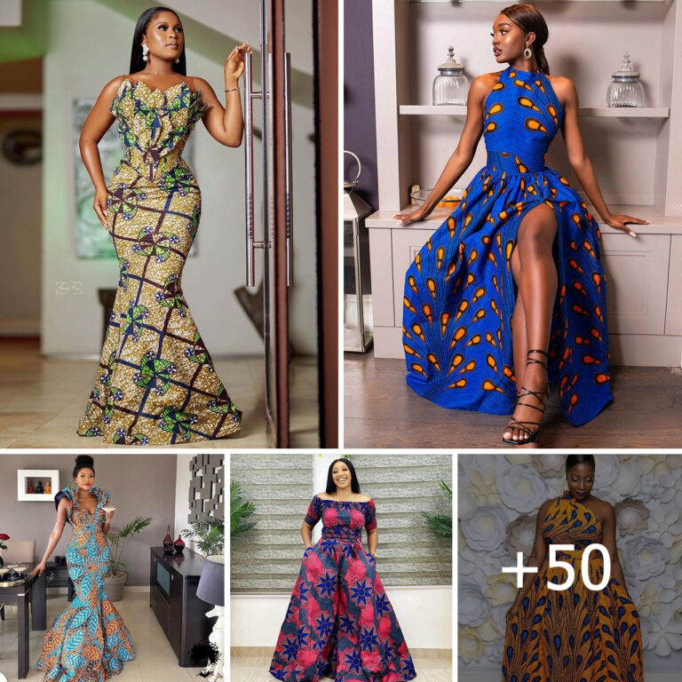 50 Stylish Nigerian Maxi Gown Designs for 2024 to Explore Immediately