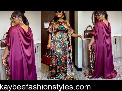 Best Cowl Neck Gown Styles for Ladies in Nigeria