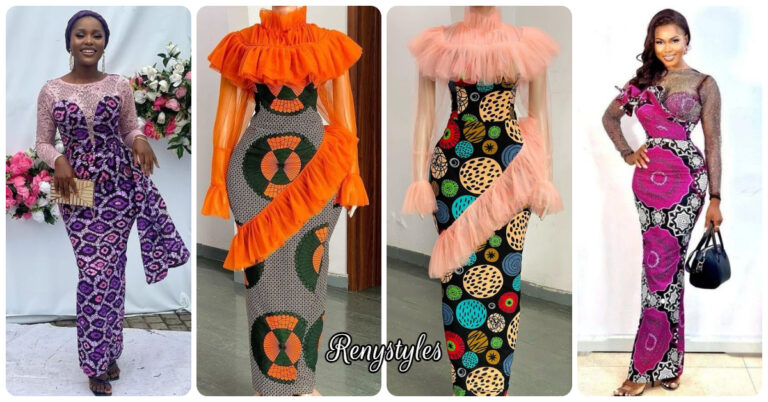 Nigerian Ankara Gown Designs for Chic Ladies Wia sabi