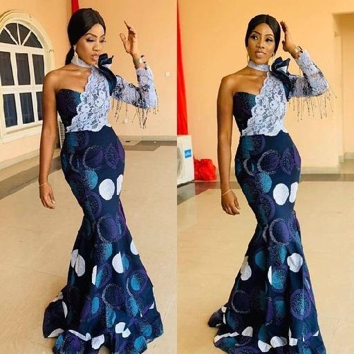 ankara long gown pictures