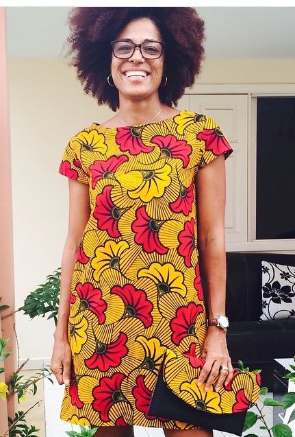 Ankara Tunic Dress For Ladies In 2020