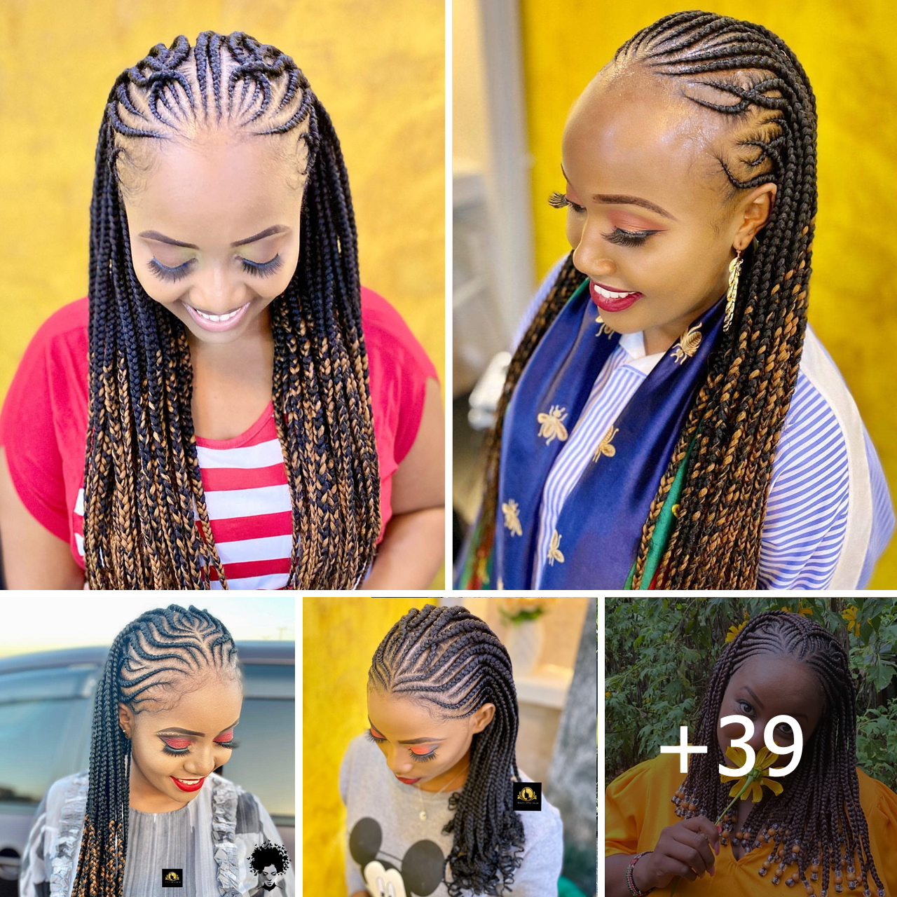 [GALLERY] ⚡️ 39 PHOTOS: Perfect African braided hairstyles for ladies