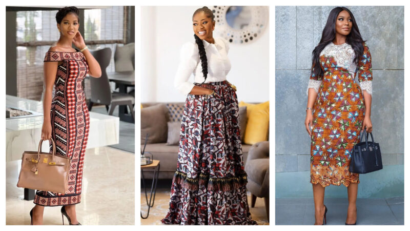 Beautiful Long Ankara Gowns For Ladies 2024