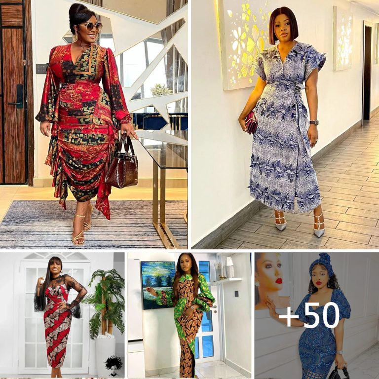 [VISUALS] – Ankara Gown Designs to Wear This Year