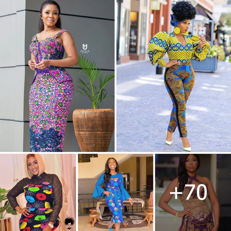 [GALLERY] – Simple Ankara Styles For Gorgeous Ladies