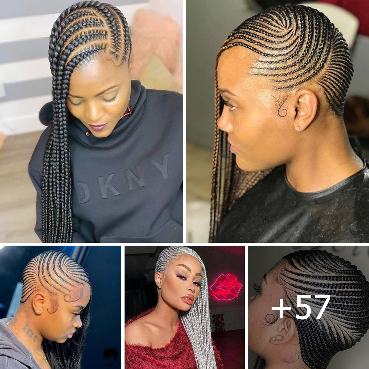 Lemonade Braids Hairstyles For Ladies