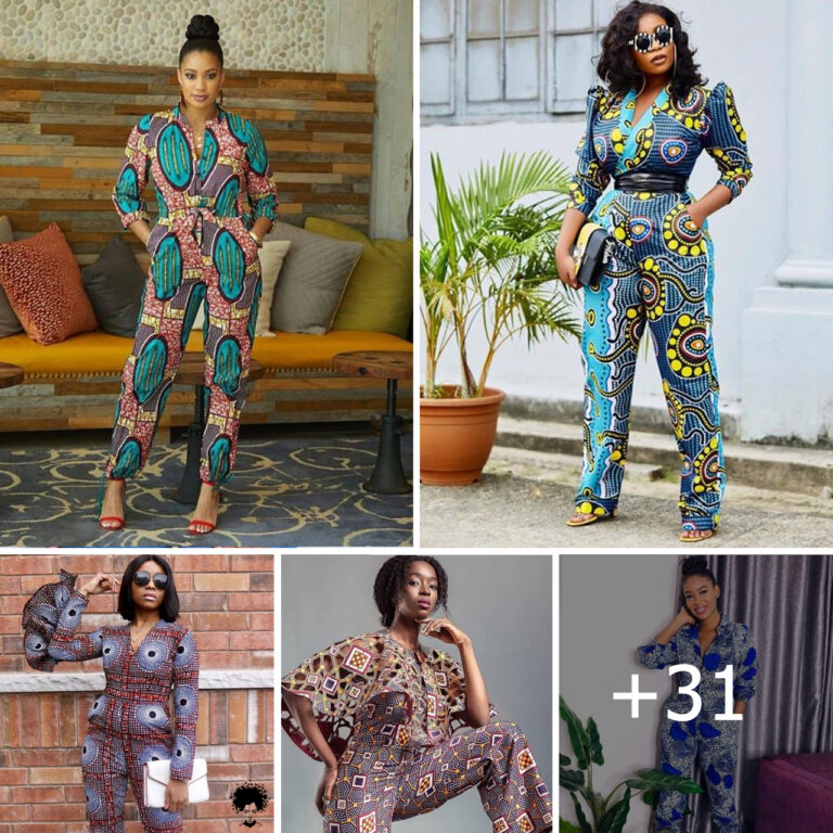 Women’s Jumpsuits: Latest Styles from Ankara and Other Fabrics