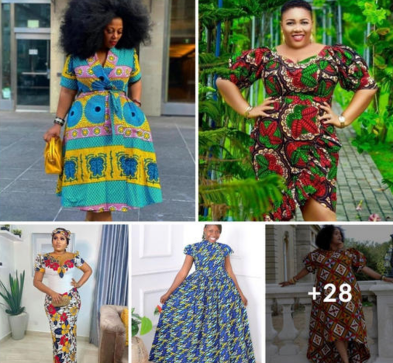 +28 Ankara Styles Plus-size Ladies Can Rock For Special Occasions