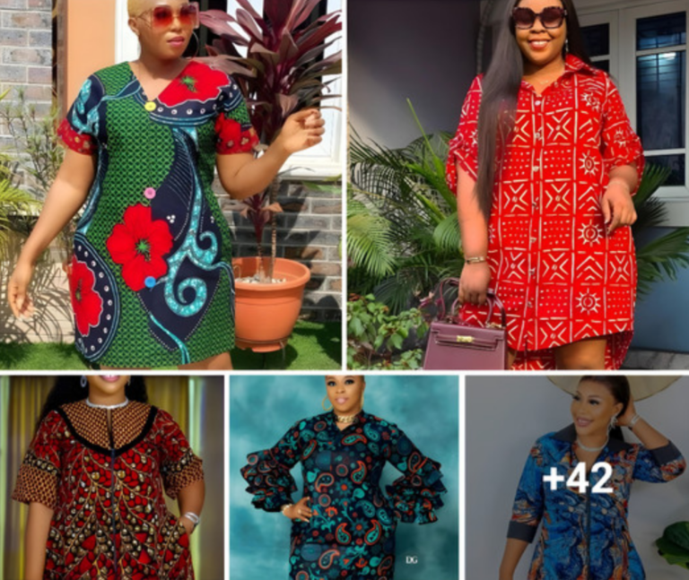 Button Shirt Gown Styles Ladies Should Add To Their Wardrobe