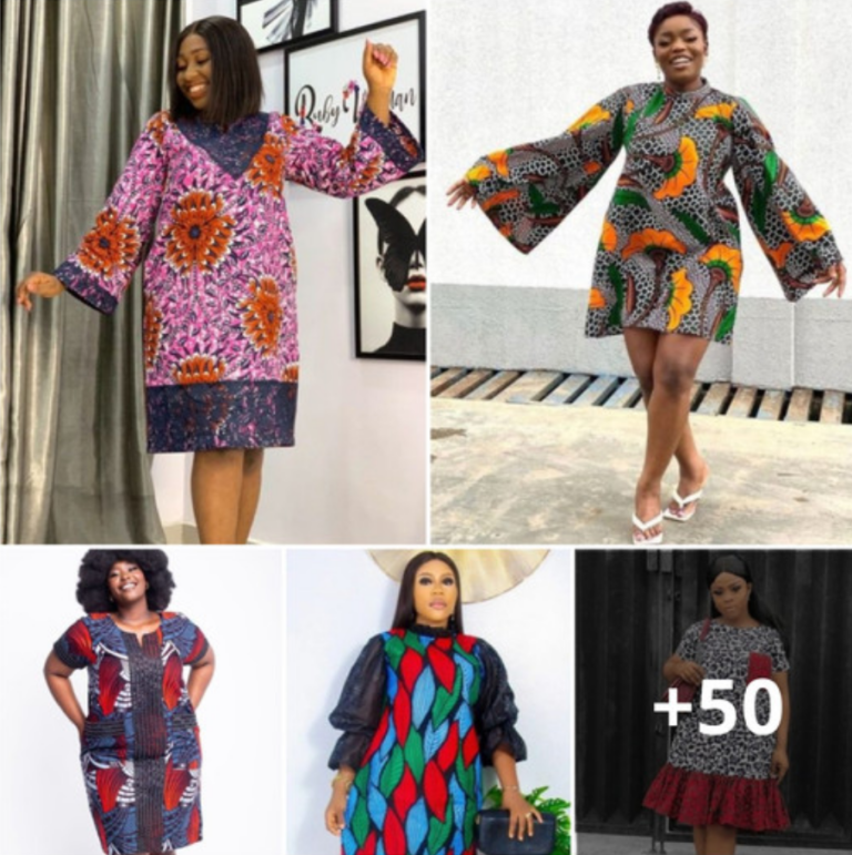 54 Latest and Best Ankara Shift Dresses For Women To Replicate