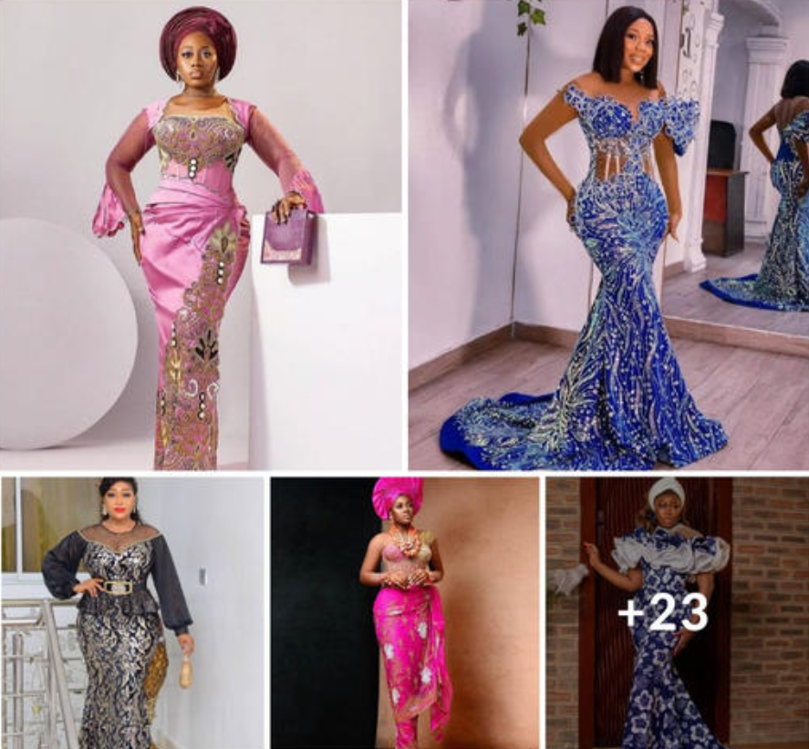 +23 Trending Lace Gown for Wedding Stylish Ladies Would Love To Sew