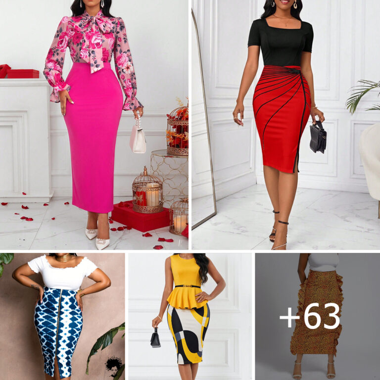 Summer Elegance: Formal Pencil Skirt Outfits for Women