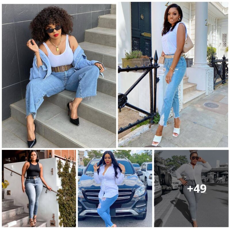 I Love Elegant Denim Outfits—49 Chic Ways to Wear Jeans in 2025