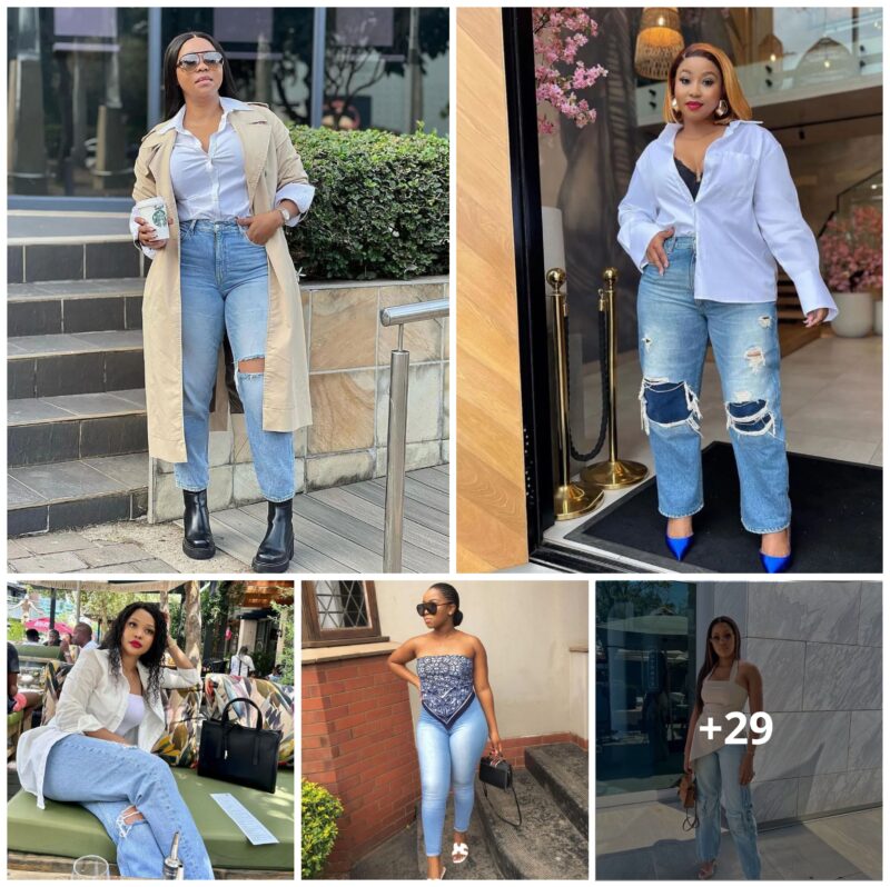 Styling jeans and a nice top: ideas and inspiration
