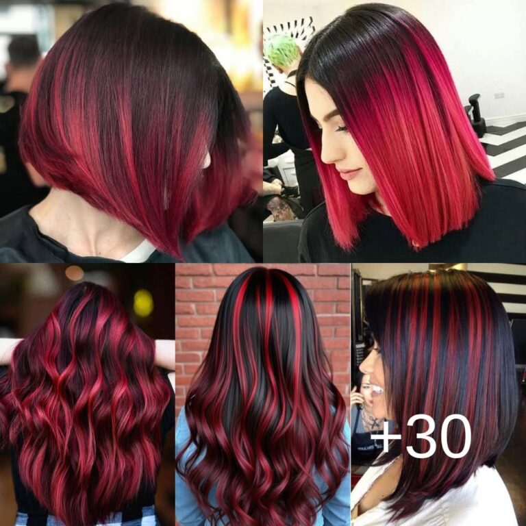 30 Stunning Red Hair Highlights