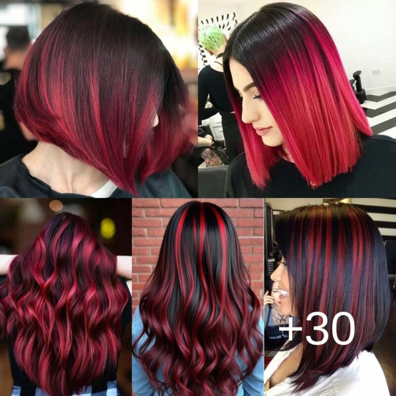 30 Stunning Red Hair Highlights