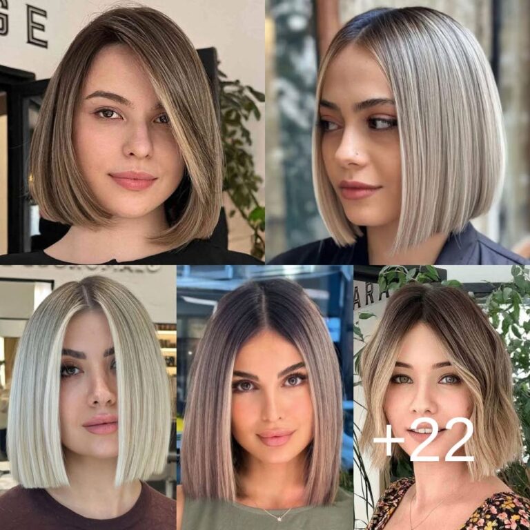 22 Gorgeous Blunt Bob Haircuts for 2024