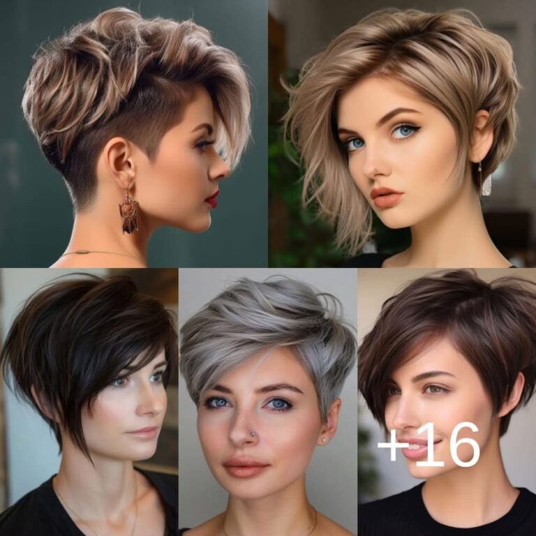 16 A-Line Pixie Hairstyles