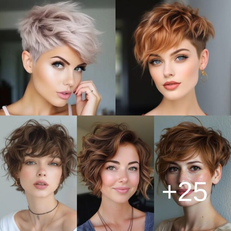 25 Wavy Pixie Haircuts