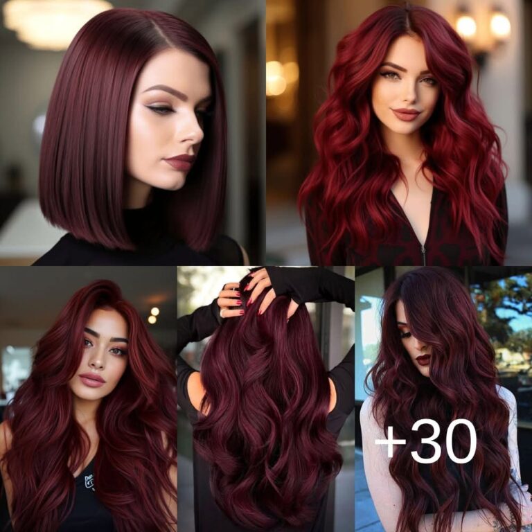 30 Best Dark Red Hair Color Ideas