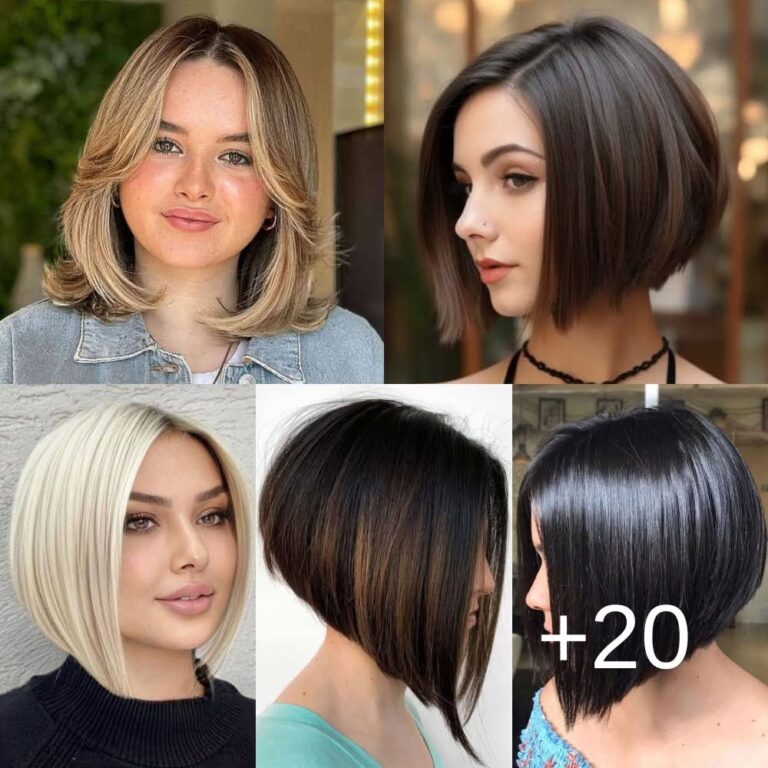 20 Cute Rounded Bob Ideas
