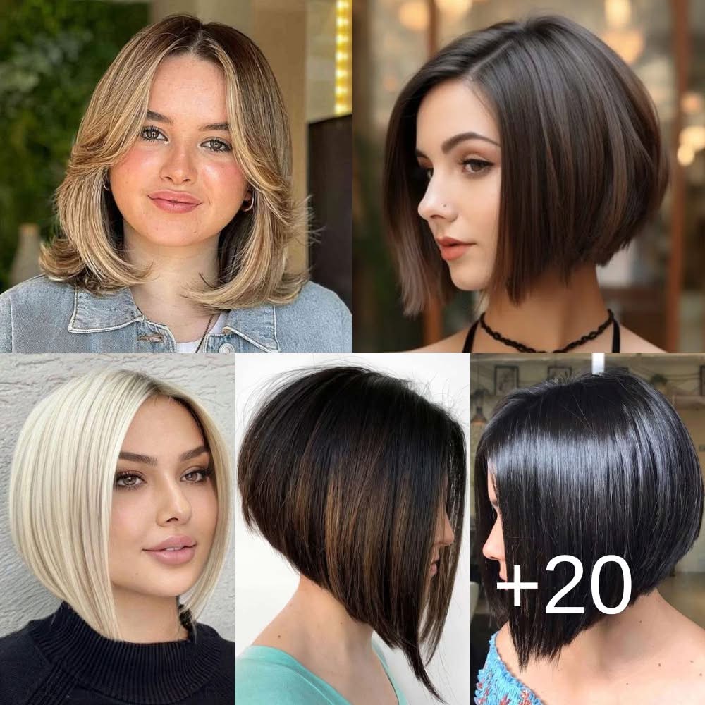 20 Cute Rounded Bob Ideas