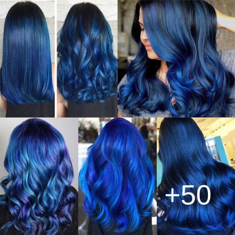 50 Blue Hair Color Ideas
