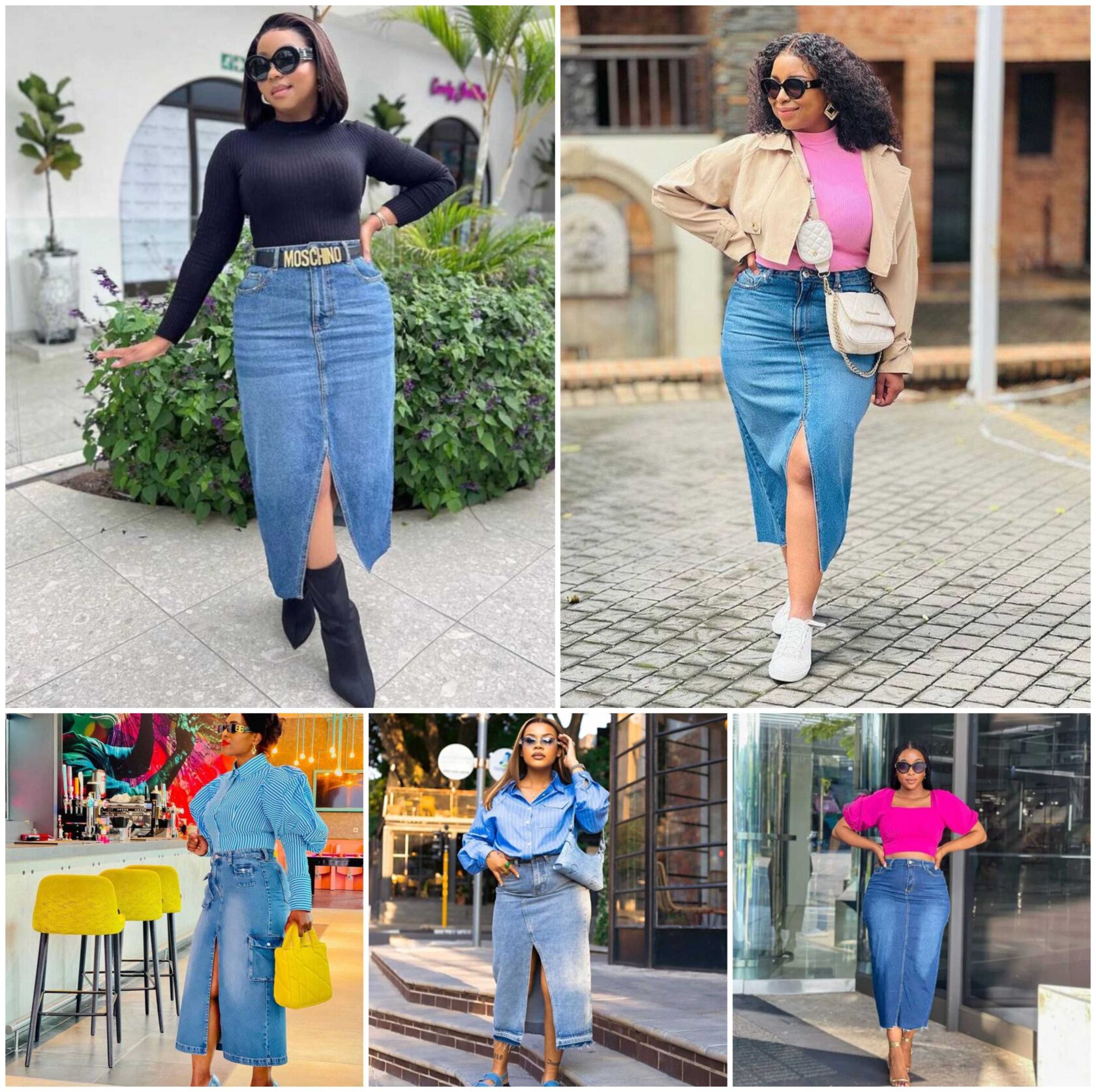 Denim Skirt Looks That Never Go Out of Style