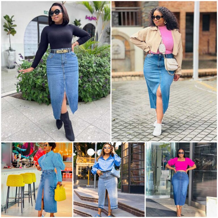 Denim Skirt Looks That Never Go Out of Style