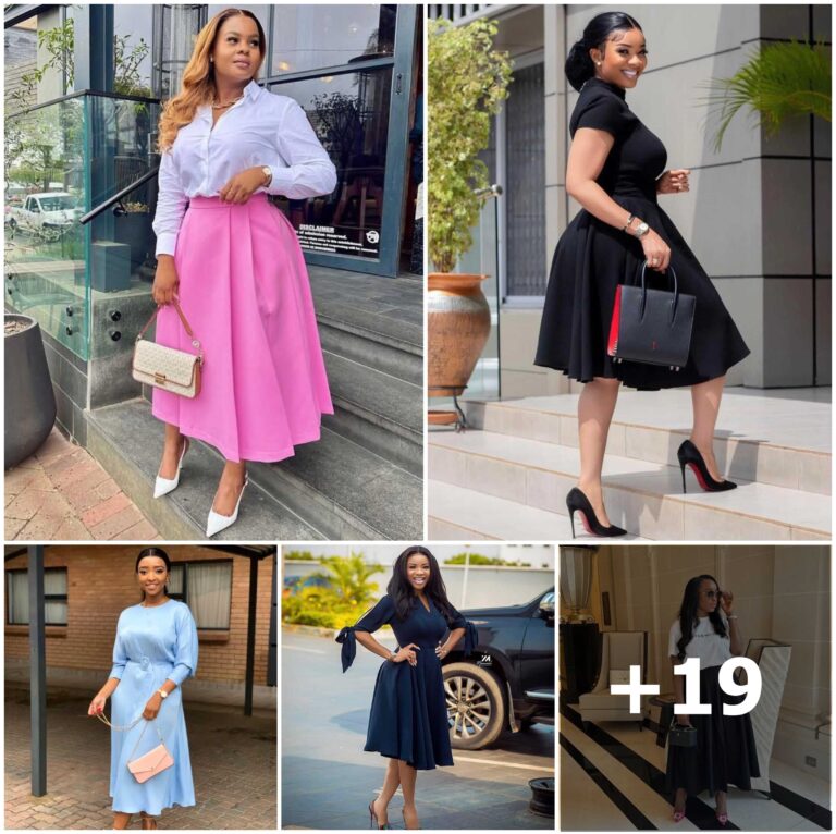 Modest and Stylish: Church-Ready Looks That Reflect Your Fashion Sense 🙏🏿💐